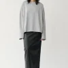 BOXY LONG SLEEVE T-SHIRT W