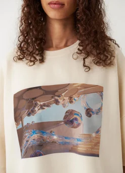 BOXY T-SHIRT X MICKY HO W